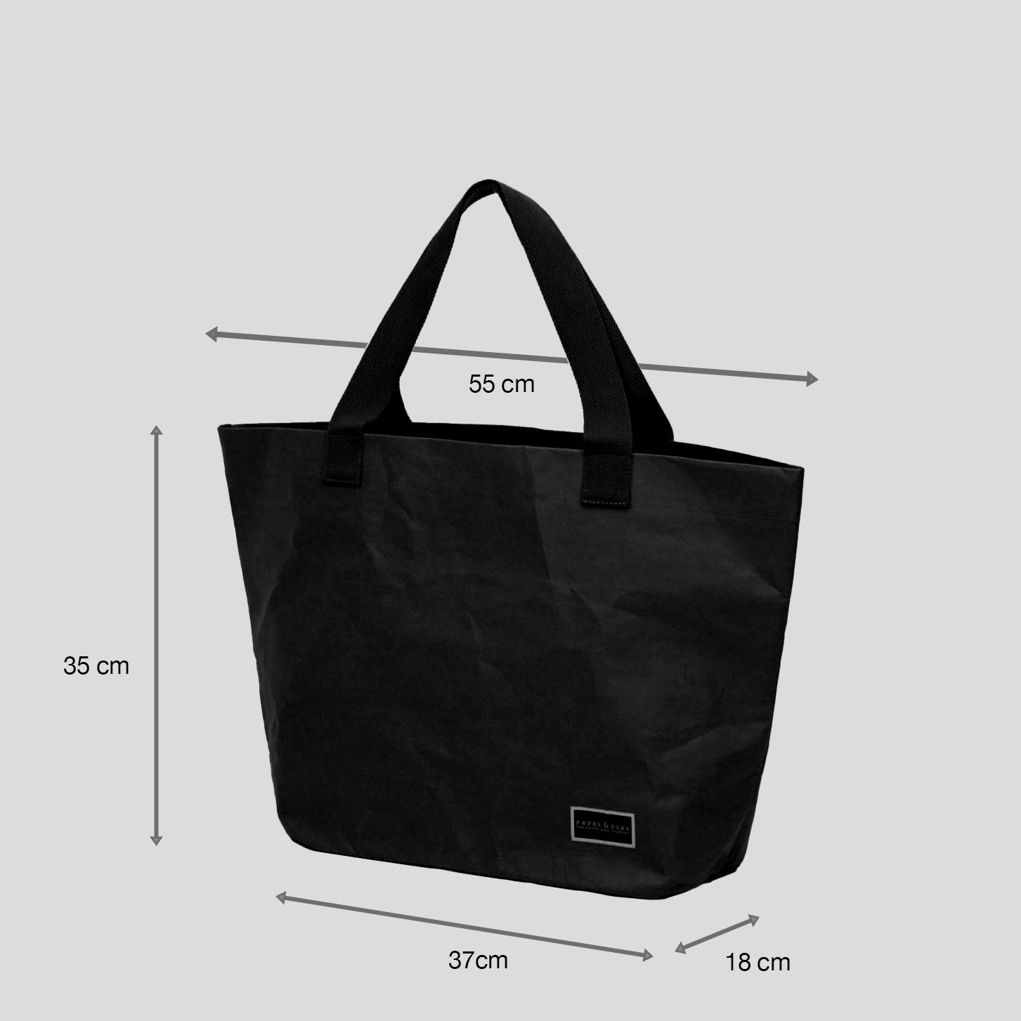 Maple Shopper Tasche Black Edition