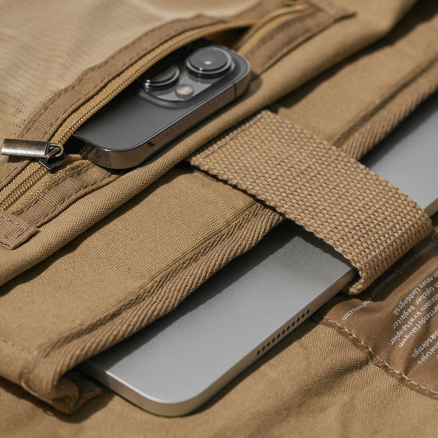 Paper & Sons Damen Rucksack Laptopfach