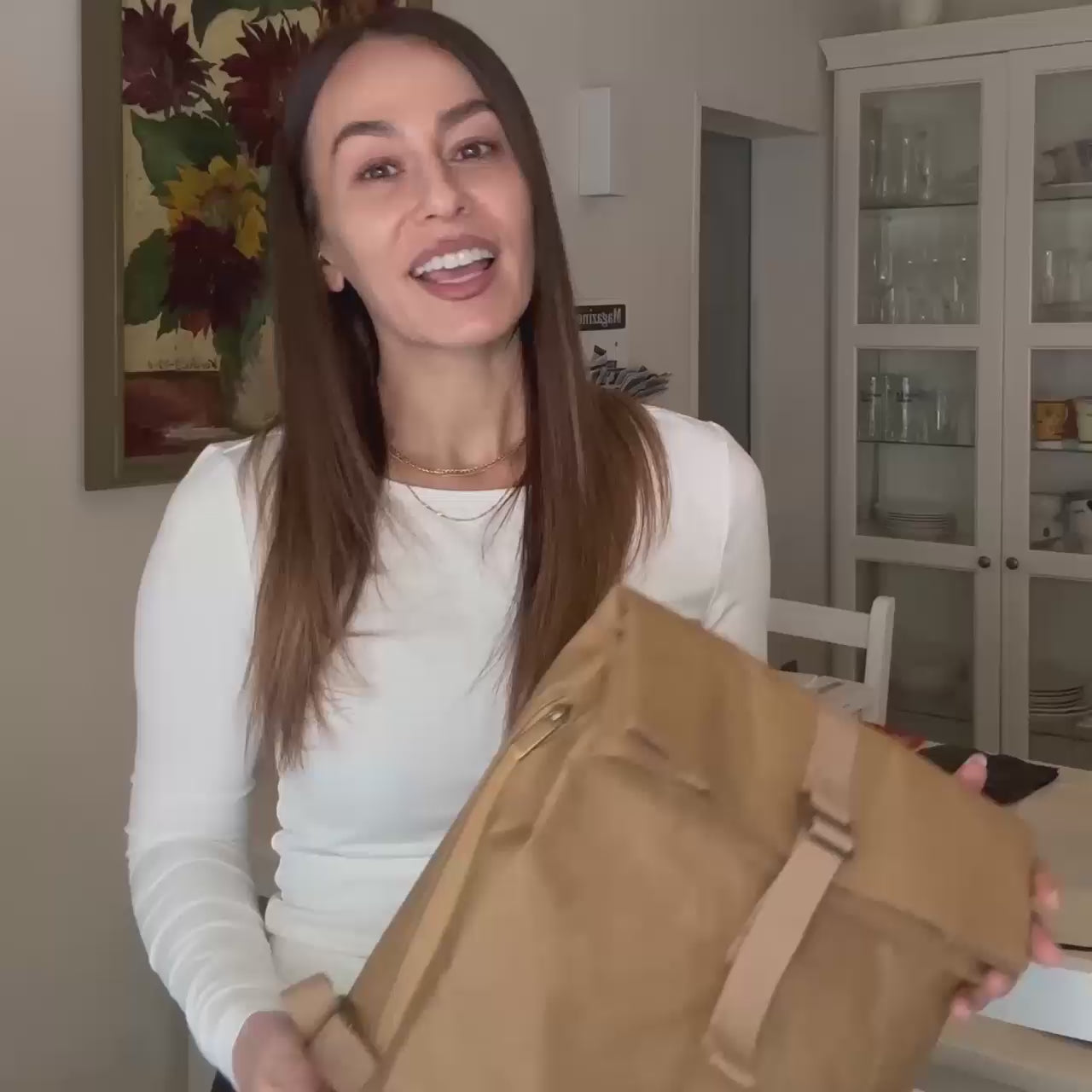 Paper & Sons nachhaltiger Rucksack Damen